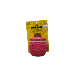 SodaPup Zabawka Spowalniająca Garnek Miodu Różowy L | Sodapup