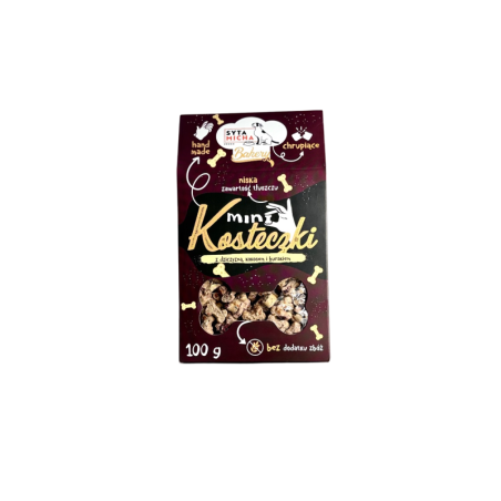 Syta Micha Bakery mini kostki dziczyzna 100g | Syta Micha
