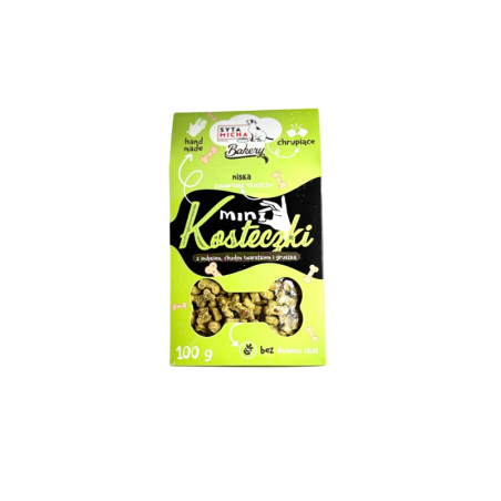 Syta Micha Bakery mini kostki z indykiem 100g | Syta Micha