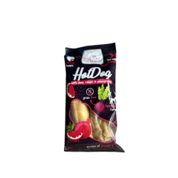 Syta Micha Hot Dog królikgranat, skóra jelenia 2 szt. | Syta Micha