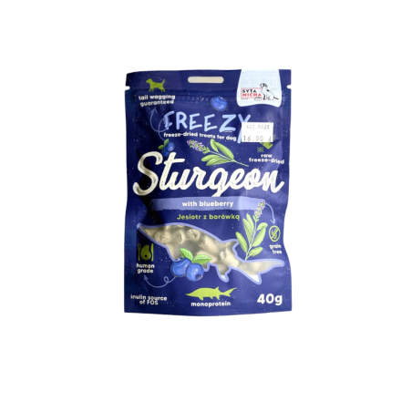 Syta Micha Freezy Jesiotr Borówka Szałwia 40g | Syta Micha