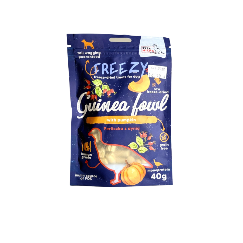 Syta Micha Freezy Perliczka Dynia Dzika Róża 40g | Syta Micha