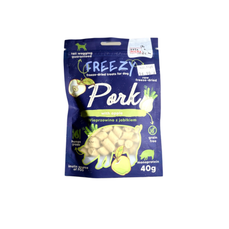 Syta Micha Freezy WieprzowinaJabłkoKoper 40g | Syta Micha
