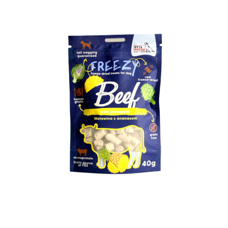 Syta Micha Freezy WołowinaAnanasKarczoch 40g | Syta Micha