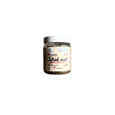 Syta Micha Freezy Pure Liofilizowane Mięso Strusia 90g | Syta Micha