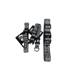 Baylabel Obroża black'n'white XL40mm | Baylabel