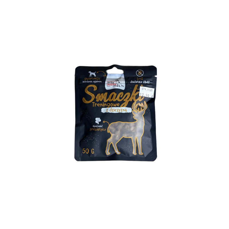 Syta Micha Smaczki Treningowe Dziczyzna 50g | Syta Micha