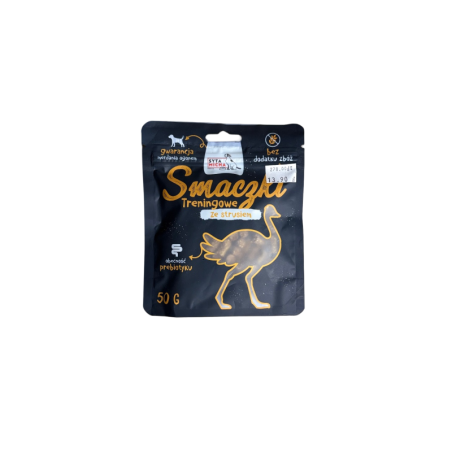 Syta Micha Smaczki Treningowe Struś 50g | Syta Micha