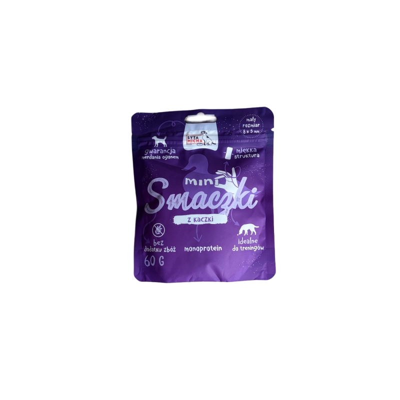 Syta Micha Mini Smaczki z Kaczki 60g | Syta Micha