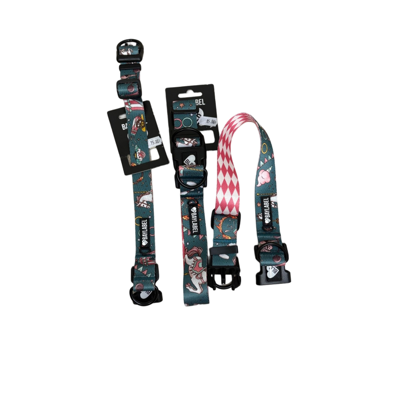 Baylabel Obroża cyrk na kółkach XL40mm | Baylabel