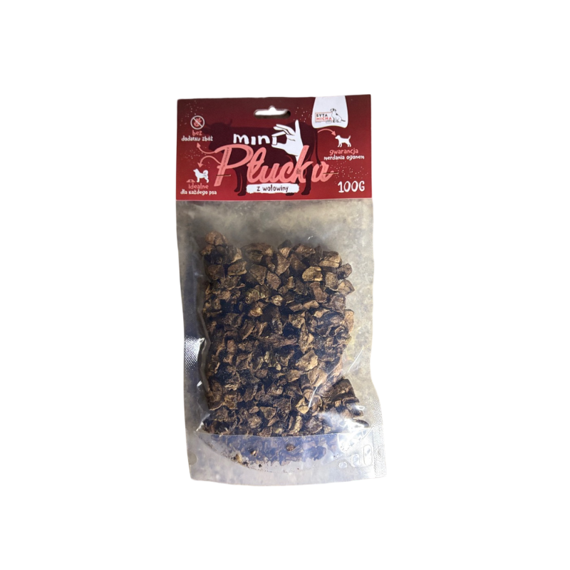 Syta Micha Mini Płucka Wołowe 100g | Syta Micha
