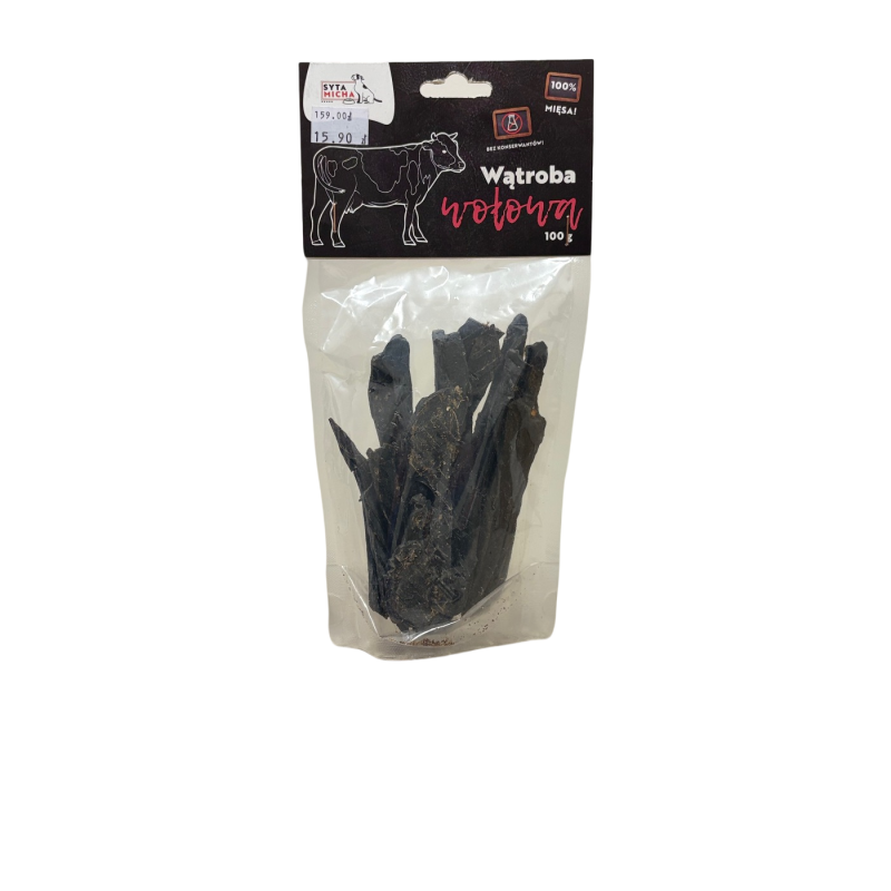 Syta Micha Wątroba Wołowa 100g | Syta Micha