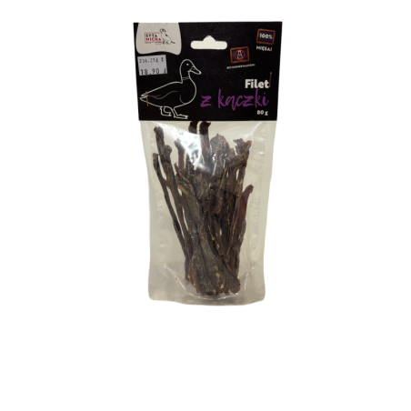 Syta Micha Suszone Filety z Kaczki 80g | Syta Micha