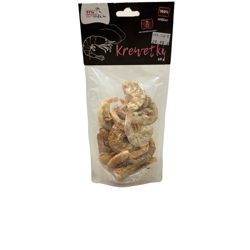 Syta Micha Suszone Krewetki 60 g | Syta Micha