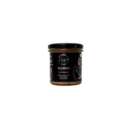 Trzy Psy Karma Królik W Słoiku 300g | Trzy Psy