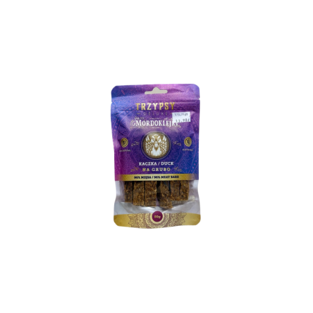 Trzy Psy Mordoklejki Na Grubo Kaczka 80g | Trzy Psy