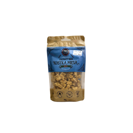 Trzy Psy Zachwyt Nad Kostką Mięsa Indyk 70g | Trzy Psy