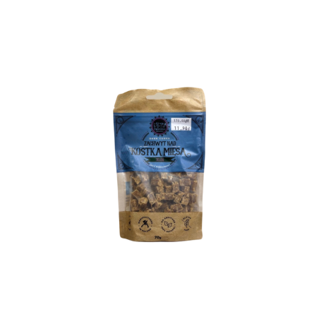 Trzy Psy Zachwyt Nad Kostką Mięsa Jeleń 70g | Trzy Psy