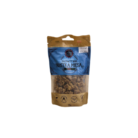 Trzy Psy Zachwyt Nad Kostką Mięsa Koza 70g | Trzy Psy