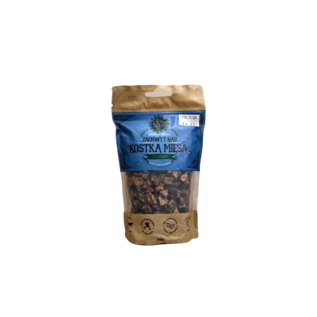 Trzy Psy Zachwyt Nad Kostką Mięsa Wołowina 70g | Trzy Psy