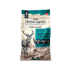 Wiejska zagroda karma sucha wieprzowina z jeleniemiem 9kg | Wiejska zagroda
