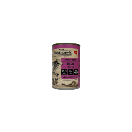 Wiejska zagroda karma mokra mięsna uczta 400g | Wiejska zagroda