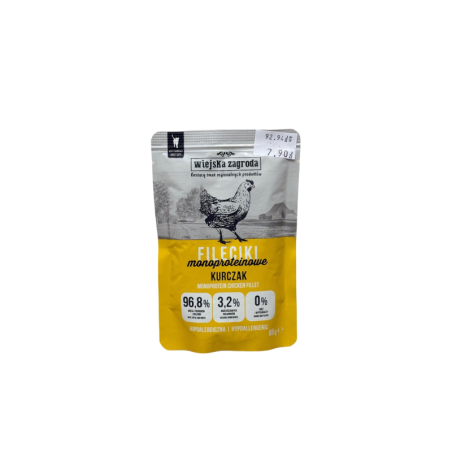Wiejska zagroda fileciki kurczak 85g | Wiejska zagroda