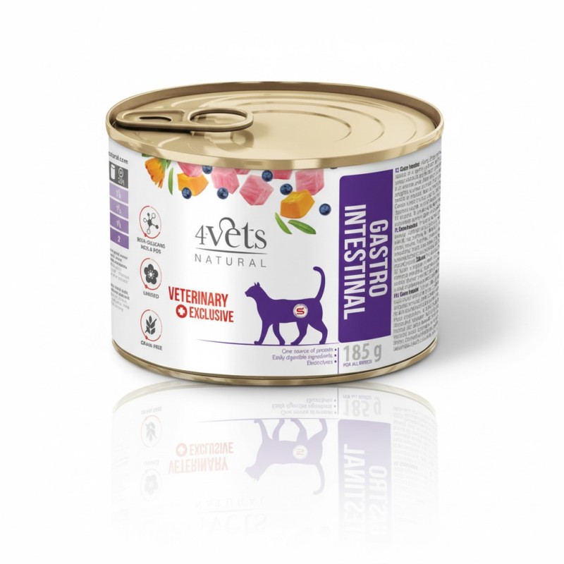 4Vets Natural Vet gastro intestinal kot 185 g | 4 Vets Natural