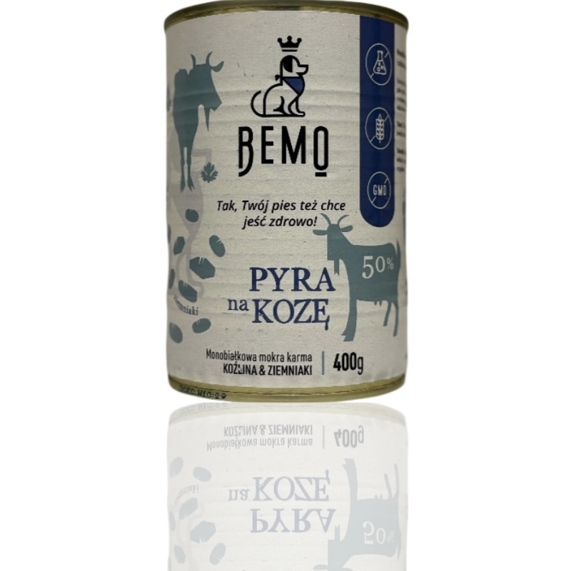 Bemo Karma Mokra dla Psa Pyra na Kozę 400g | Bemo