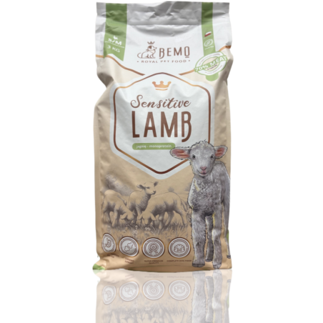 Bemo Karma Sucha dla Psa Sensitive Jagnięcina M/L 3kg | Bemo