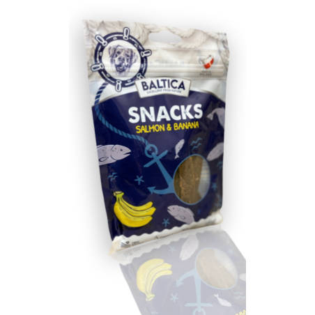 Baltica Przysmak ŁosośBanan 80g | Baltica