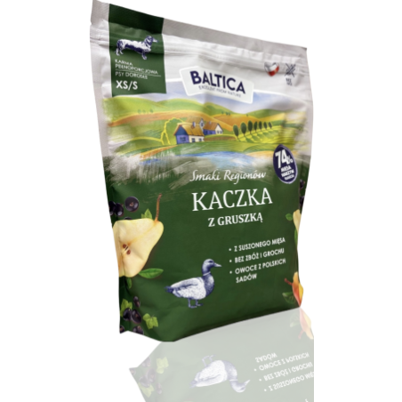Baltica Adult Kaczka z Gruszką XS/S 1kg | Baltica