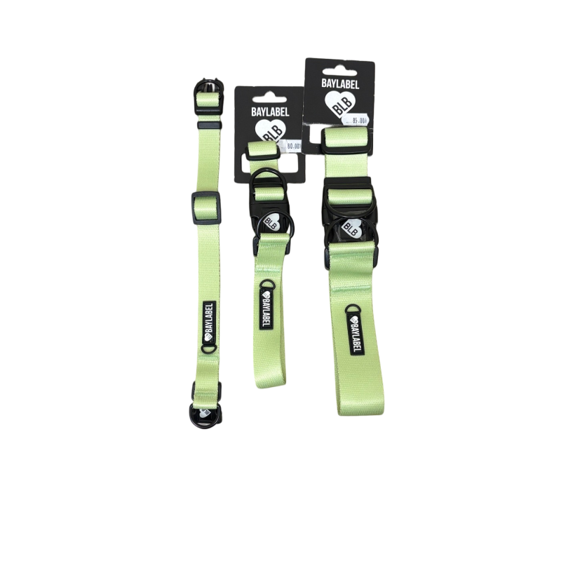 Baylabel Obroża tasty matcha M25mm | Baylabel