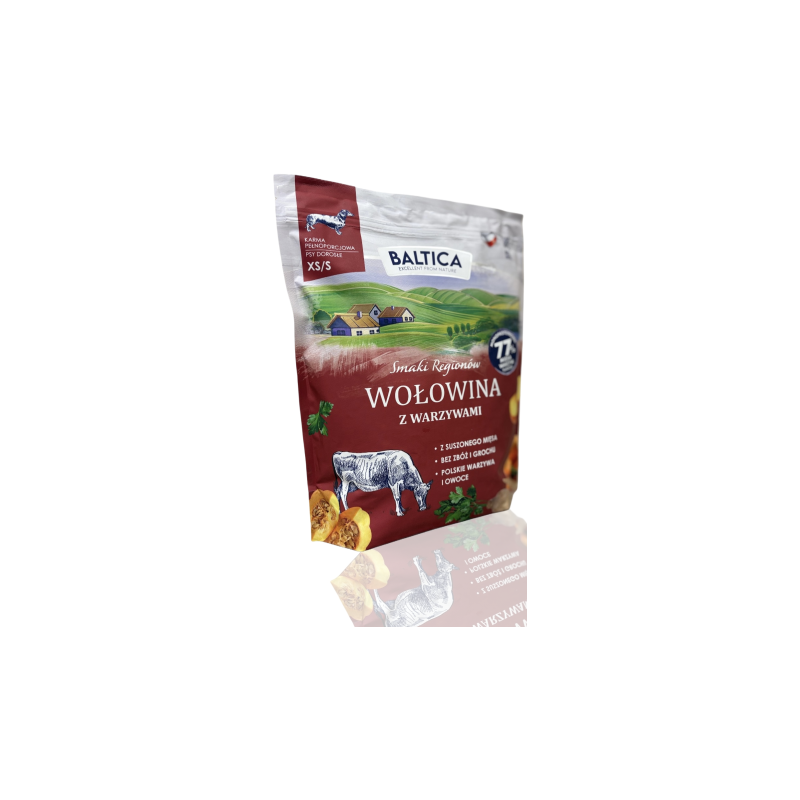 Baltica Senior Wołowina z Warzywami 1kg | Baltica