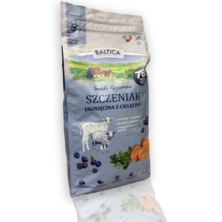 Baltica Szczeniak Jagnięcina z Cielęciną 1kg | Baltica