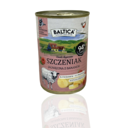 Baltica Karma Mokra Szczeniak Jagnięcina/Banan 400g | Baltica
