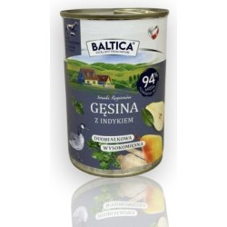 Baltica Karma Mokra Gęsina z Indykiem 400g | Baltica