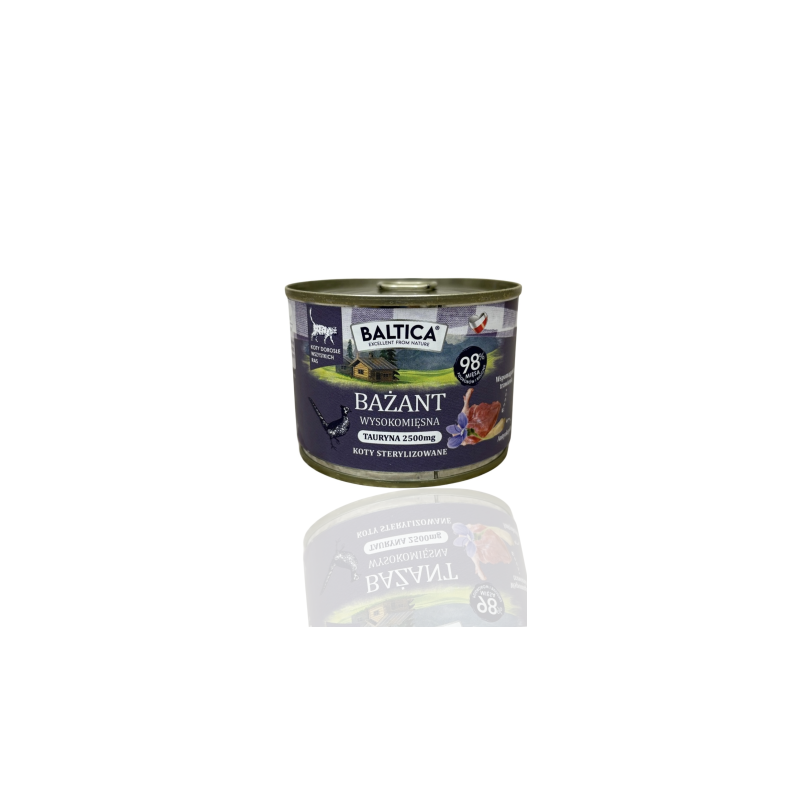 Baltica Kot Dorosły Bażant 185g | Baltica