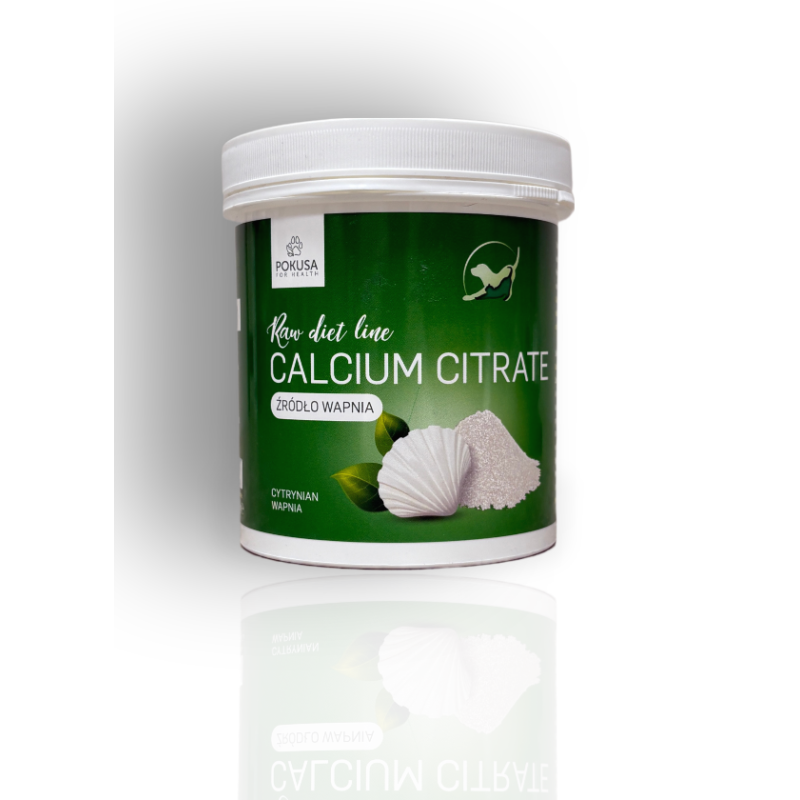 Pokusa Calcium Citrate Cytrynian Wapnia 250g | Pokusa