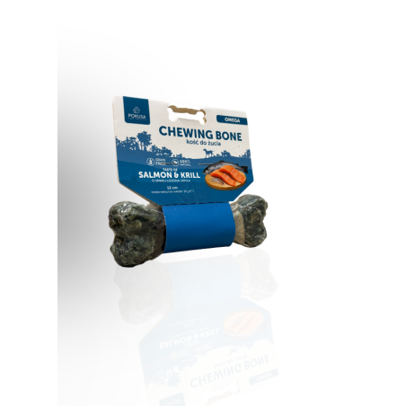 Pokusa Kość Do Żucia Omega Łosoś I Kryll 12cm | Pokusa