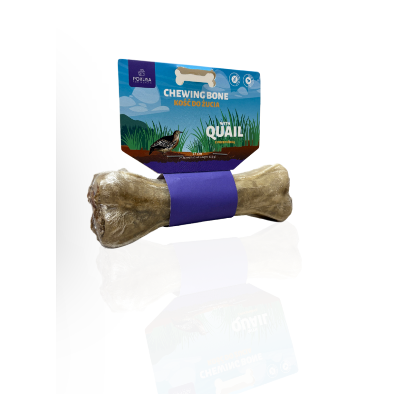 Pokusa Kość Do Żucia Przepiórka 17cm | Pokusa