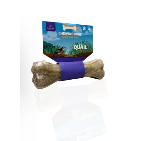 Pokusa Kość Do Żucia Przepiórka 17cm | Pokusa