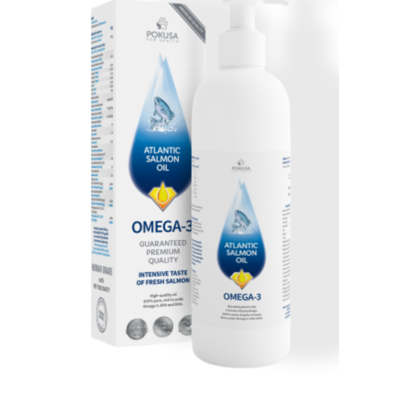 Pokusa Olej Atlantic Salmon Oil 300ml | Pokusa