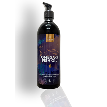 Pokusa Omega 3 Fish Oil Olej Z Dzikich Ryb 500ml | Pokusa