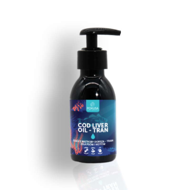 Pokusa Tran Olej Z Wątroby Dorsza 100ml | Pokusa