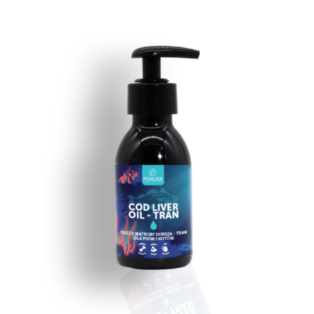 Pokusa Tran Olej Z Wątroby Dorsza 100ml | Pokusa