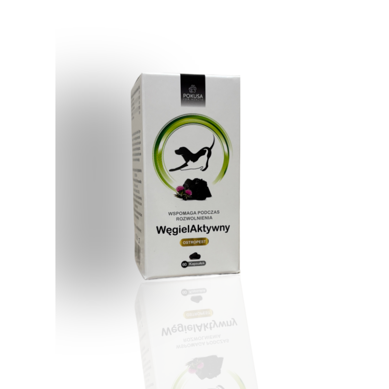 Pokusa Węgiel Aktywny Z Ostropestem 60 Kapsułek | Pokusa