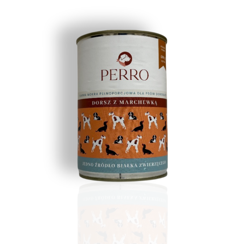 Perro dorsz z marchewką 400g | Perro