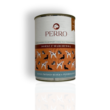 Perro dorsz z marchewką 400g | Perro