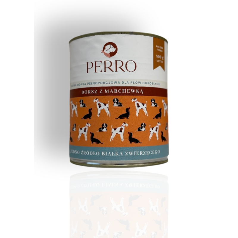 Perro dorsz z marchewką 800g | Perro